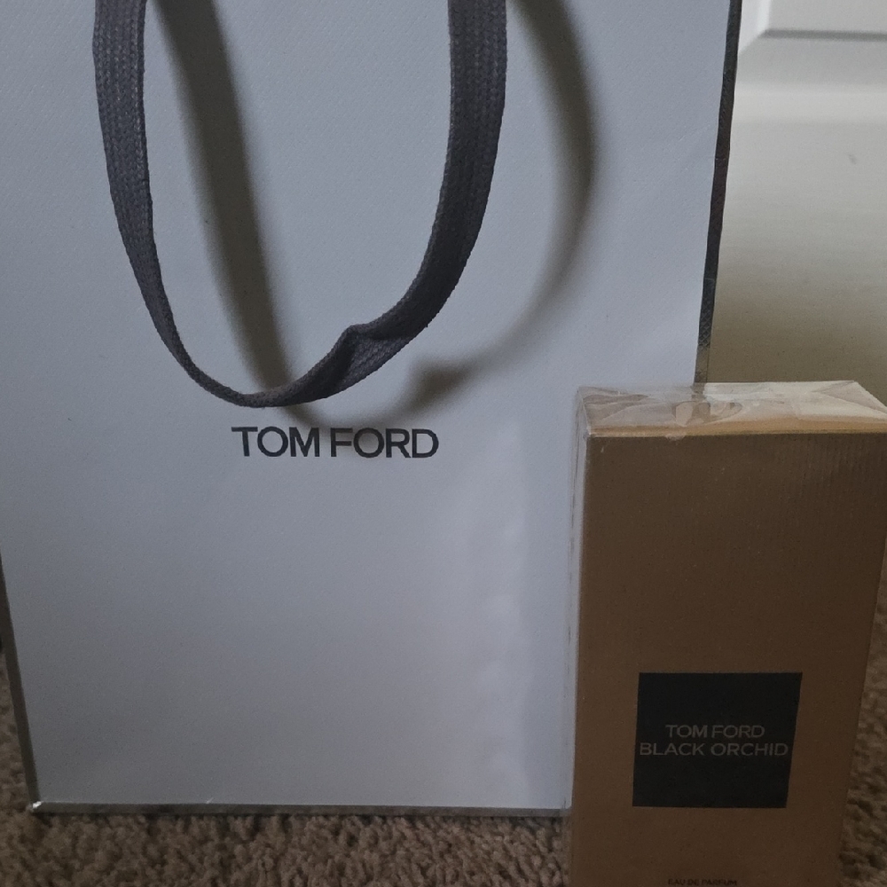 Tom Ford Black Orchid in Gold Packaging with Gift Bag